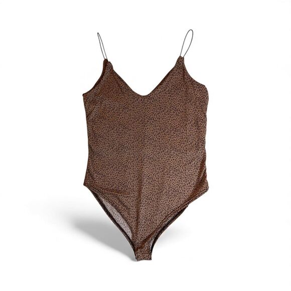 Gaze Women's animal print bodysuit size S - Picture 1 of 4